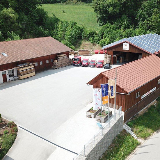 Standort Zimmerei Leidl Holnstein Berching Landkreis Neumarkt Bayern